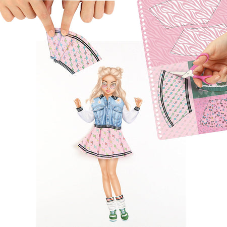 Depesche - TOPModel Libro di Adesivi Dress Me Up 13574
