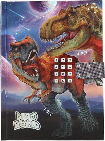 Depesche - Diario con codice Suono Dino World 13581
