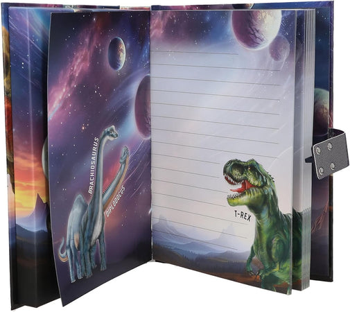 Depesche - Diario con codice Suono Dino World 13581