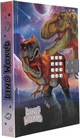 Depesche - Diario con codice Suono Dino World 13581
