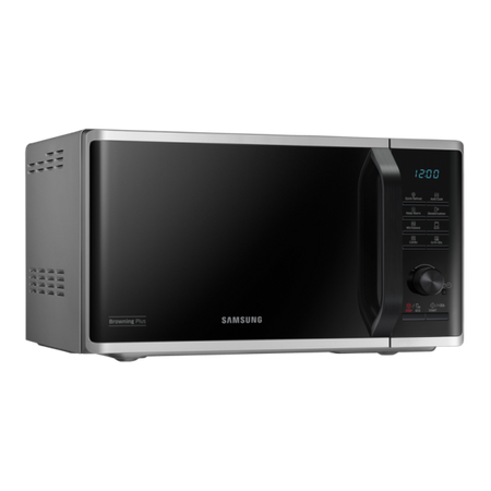 Samsung Forno Microonde 23lt 1250w Grill 1100w Silver Mg23k3515as/et