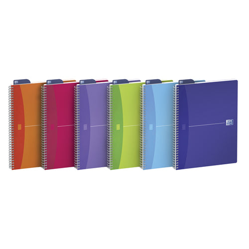 Quaderno Spiralato 150X210Mm 1Rigo C/Margine 90Gr 90Fg Mycolors Oxford