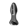SATISFYER ANAL PLUG SPINA ANALE VIBRANTE VIBRATORE ROTANTE IN SILICONE ANALLERGICO NERO CON APP SMARTPHONE