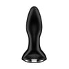 SATISFYER ANAL PLUG SPINA ANALE VIBRANTE VIBRATORE ROTANTE IN SILICONE ANALLERGICO NERO CON APP SMARTPHONE