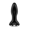 SATISFYER ANAL PLUG SPINA ANALE VIBRANTE VIBRATORE ROTANTE IN SILICONE ANALLERGICO NERO CON APP SMARTPHONE