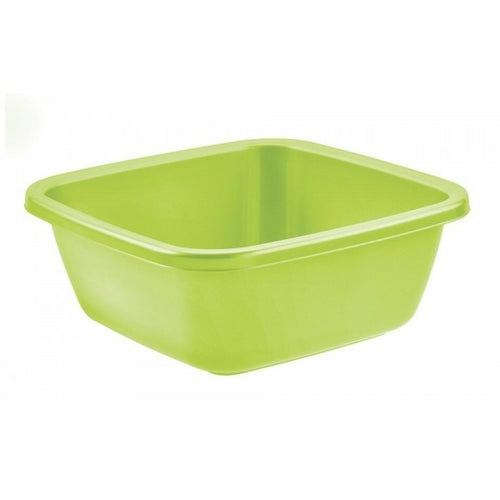 BACINELLA QUADRA 34 x 34 h.13,5 cm / 9 lt - verde lime IN PLASTICA DF 8410894