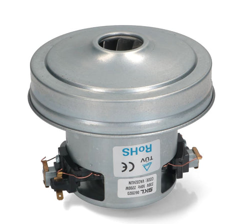 MOTORE ASPIRAPOLVERE BLINDATO 2200W 230V 50Hz ALTEZZA 124mm Ø130mm SP 330