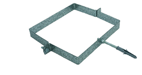 COLLARE PER CANNE FUMARIE CM 20 X 20 -- TASSELLO 10X60 PERNO - 8x90 M8 - PZ 2