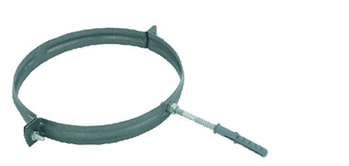 COLLARE PER CANNE FUMARIE ø cm 20 Tassello 10x60, perno 8x90 attacco M8. - PZ 2
