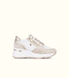 KEYS SNEAKERS DONNA BEIGE/AVORIO
