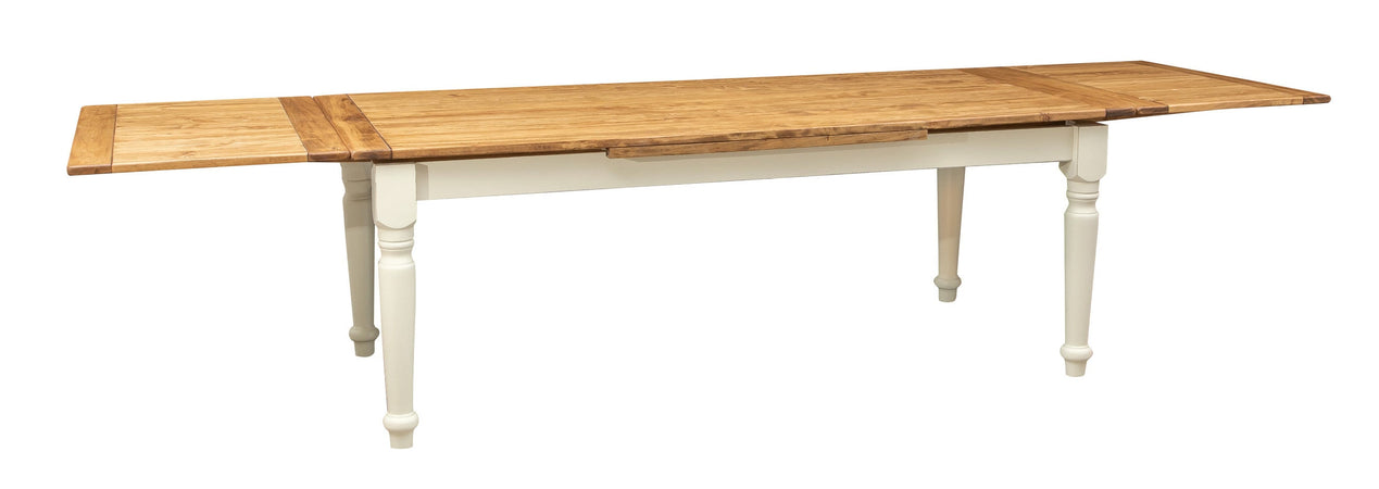 Biscottini Biscottini Tavolo Country allungabile legno tiglio 220x100x80 estendibile 330