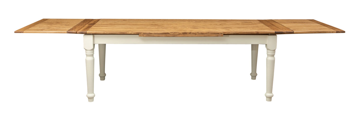 Biscottini Biscottini Tavolo Country allungabile legno tiglio 220x100x80 estendibile 330