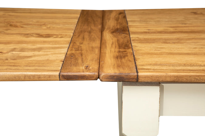 Biscottini Biscottini Tavolo Country allungabile legno tiglio 220x100x80 estendibile 330