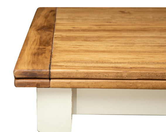 Biscottini Biscottini Tavolo Country allungabile legno tiglio 220x100x80 estendibile 330