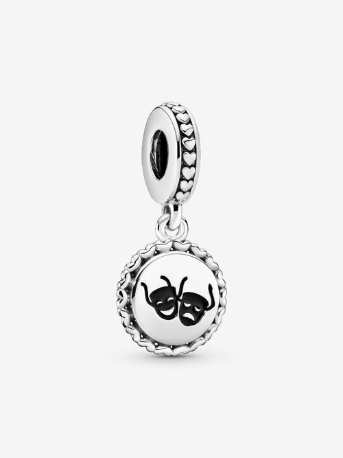 Pandora   Charm Pendente Maschere Teatrali