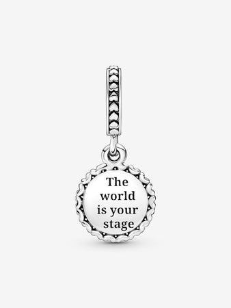 Pandora   Charm Pendente Maschere Teatrali