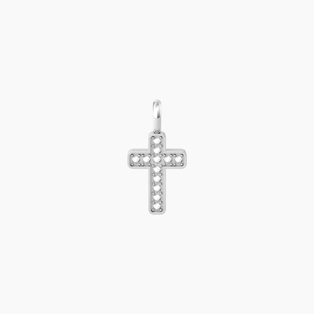 Kidult   -  Pendnete a forma di croce con cristalli  CROCE | FEDE