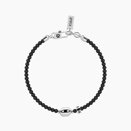 Kidult - Bracciale per papà regolabile in acciao e gunmetal PAPÀ | UNICITÀ
