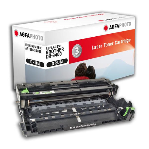 AgfaPhoto APTBDR3400E tamburo per stampante 1 pz (Drum Unit - Pages 50000 - Warranty: 12M)