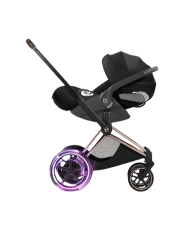 Cybex - Trio e-Priam con Seggiolino Cloud T Sepia Black Plus