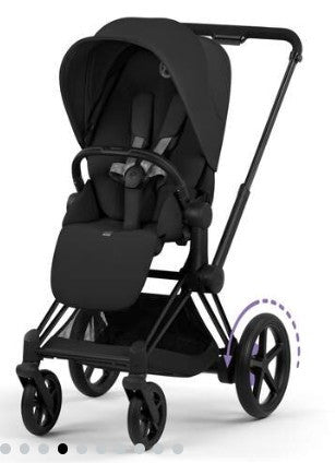 Cybex - Trio e-Priam con Seggiolino Cloud T Sepia Black Plus