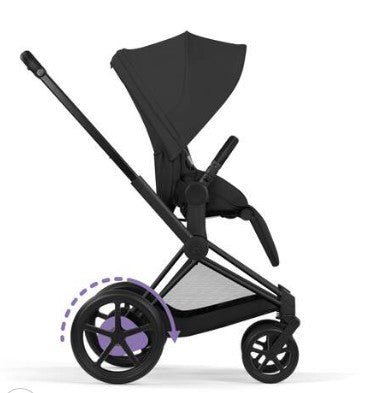 Cybex - Trio e-Priam con Seggiolino Cloud T Sepia Black Plus