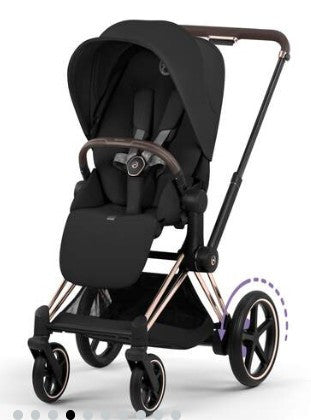 Cybex - Trio e-Priam con Seggiolino Cloud T Sepia Black Plus
