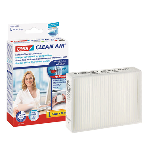 Filtro Clean Air L Per Stampanti E Fax - 14X10Cm - Tesa