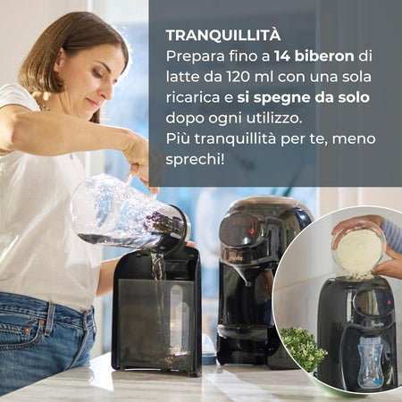Nuvita - Lattespresso 1180 Preparatore Istantaneo di Latte in Polvere