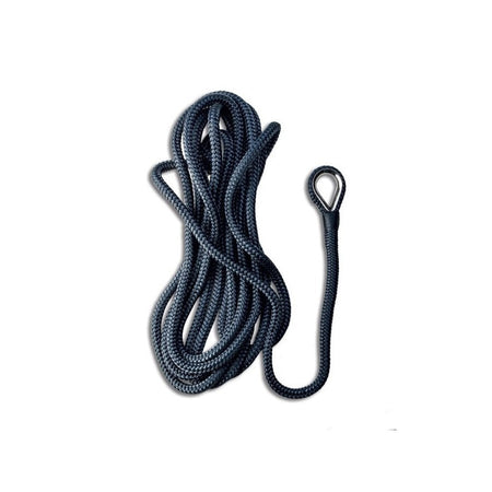 Cima Ormeggio Doppia TreCcia 18 Colore Blu 12Mt