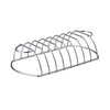 Supporto in acciaio inox per affumicatore costine e Ribs accessorio barbecue Weber