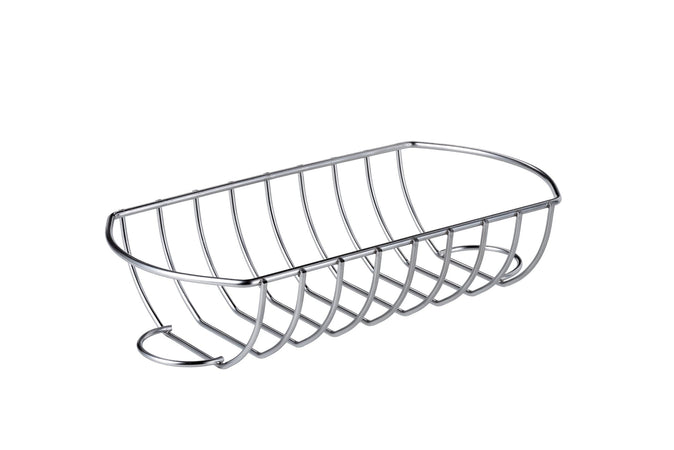 Supporto in acciaio inox per affumicatore costine e Ribs accessorio barbecue Weber