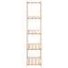Set 2 Scaffali a 5 Livelli Organizer 80x38x170 cm in Massello Pino 250 kg