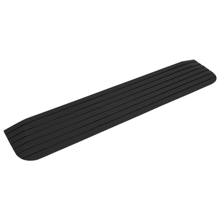 Set 2 Rampe per Soglia Kit per Trasporto Veicoli 110x21x2,5 cm in Gomma Nero