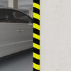 Angoli di Protezione Pilastri Muri in Poliuretano Giallo e Nero 4x3x100 cm