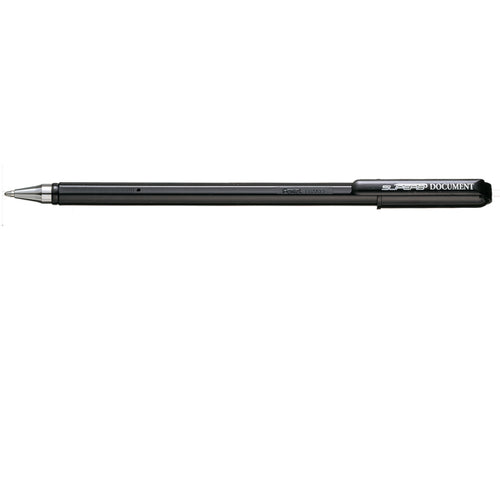 Penna Sfera Superb Document Nero Punta 1,00Mm Tratto 0,35Mm Pentel