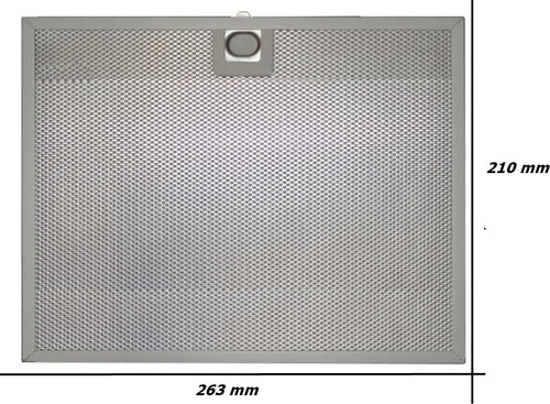 Faber Franke - Filtro per cappa 263 x 210 x 8 mm. 133.0059.225-420001149 -F 266