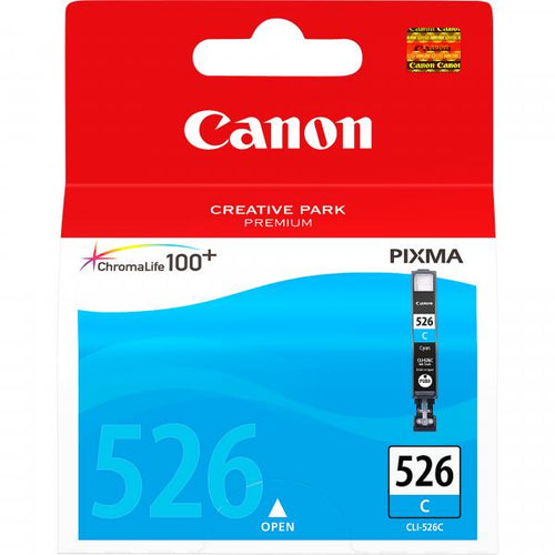 CANON CART INK CIANO CLI-526C 9 ML MG5150/5250/6150/8180 IP4850 4541B001