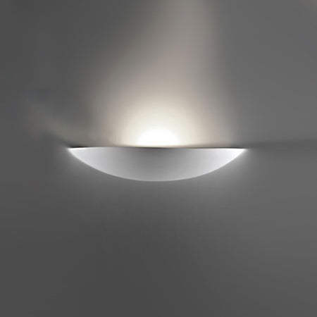 Applique gesso Belfiore 9010 DALIA SMALL 7576.41 E27 LED lampada parete vaschetta