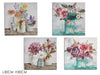 Quadro L30XH30CM "Fiori" 4 assortimenti