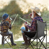 Sedia Campeggio Kit 2pz Camping Pieghevole Telo Oxford Sacca con Maniglia Beige