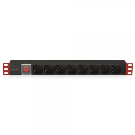 Multipresa 8 Posti da Rack 19'' con Interruttore Spina C20 1U