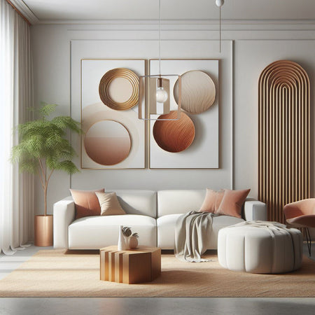 Lampadario a Sospensione in Metallo Verniciato a Fuoco Stilizzato a Mano Regolabile Avorio Tortora