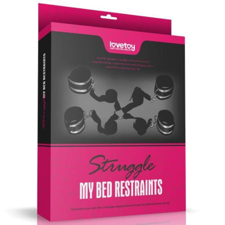 Struggle My Bed Set Cinghie Bdsm