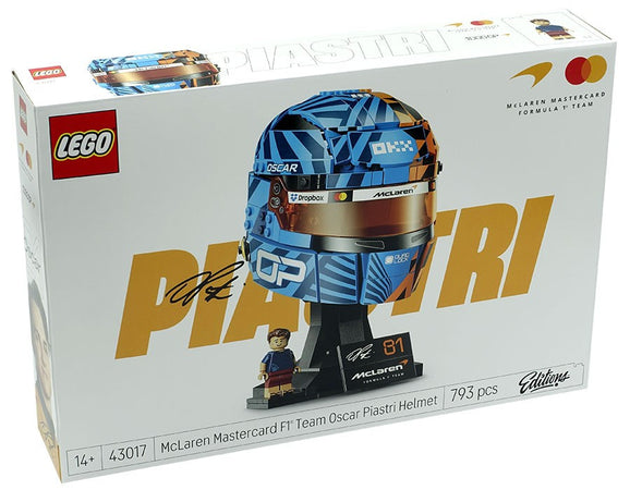 Lego Editions - Casco Oscar Piastri Scuderia McLaren 43017