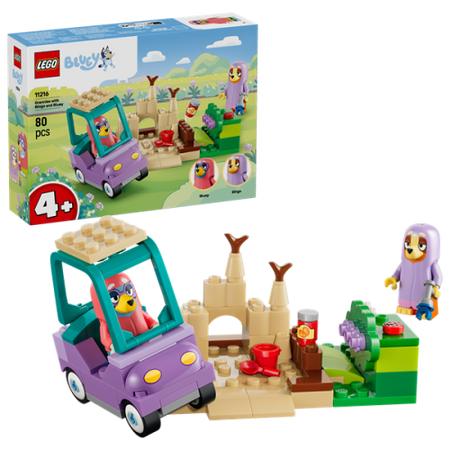 Lego Bluey - Nonne con Bingo e Bluey 11216