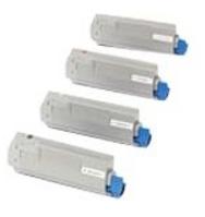 Black Compa Oki C 5650N, 5750N, 5650DN, 5750DN-6K43865708