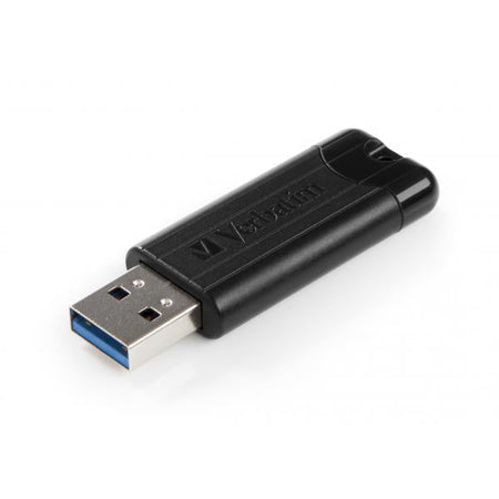 Memoria Pendrive Verbatim PinStripe - 64 Gb - USB 3.0 - Colore Nero