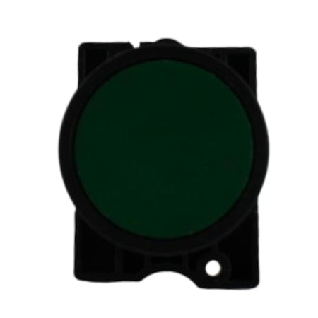 Pulsante rasato Verde con supporto di plastica - ALEYAY