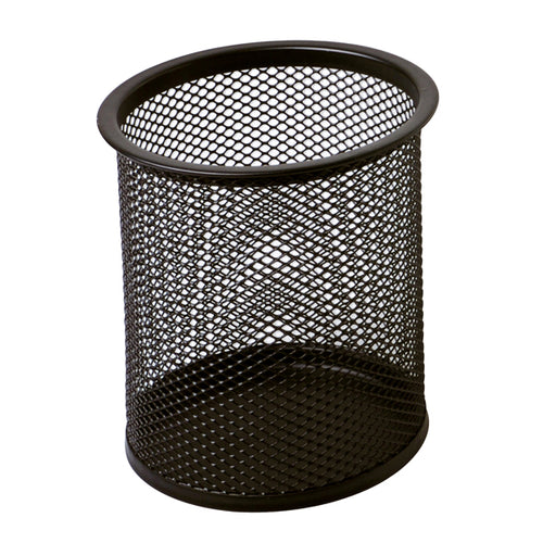 Bicchiere Portapenne In Rete Nero Art.1221